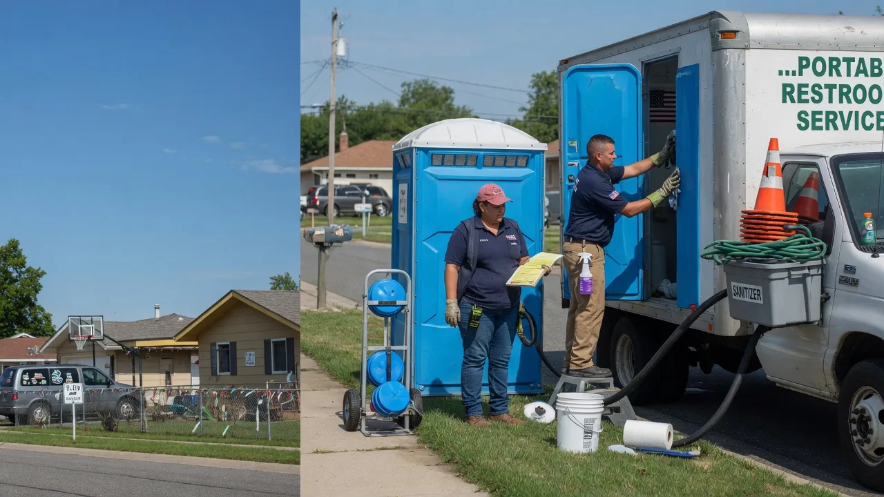Portable Toilet Rental in Scotts, MI near me